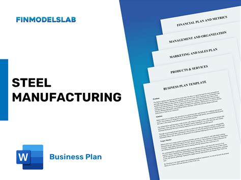 metal fabrication business plan pdf|free manufacturing business plan template.